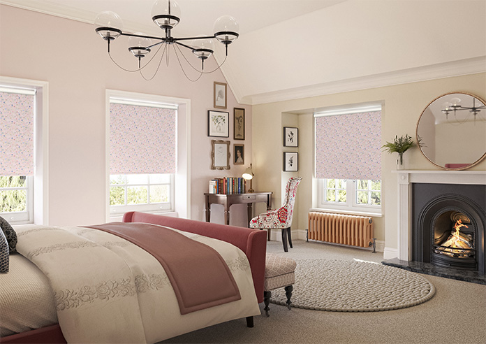 Cottage Garden, Petal Pink - Twist&Fit Roller Blind - Image 7